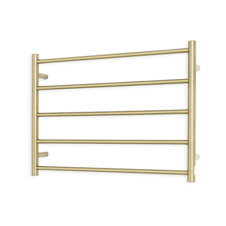 Radiant Heated Round Ladder - Light Gold / 750x550mm / Bottom Right (LG-RTR03RIGHT)