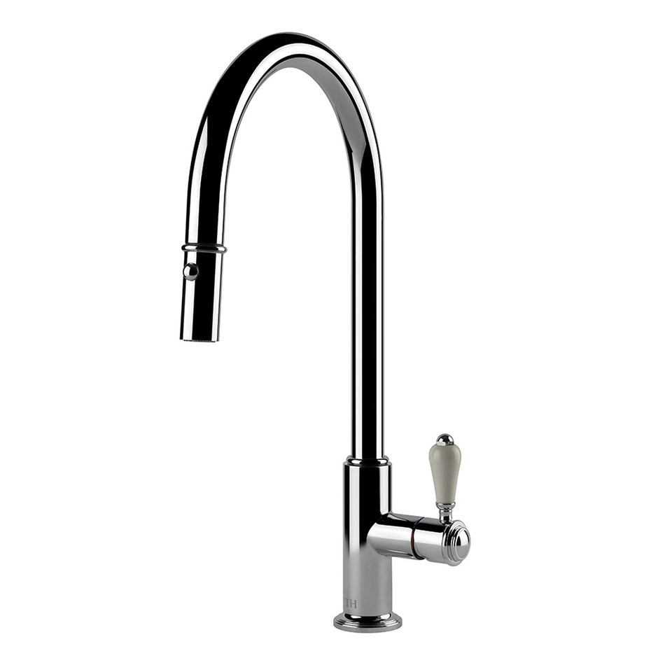 Turner Hastings Ludlow Pull Out Sink Mixer - Chrome (LU107PM-CH)