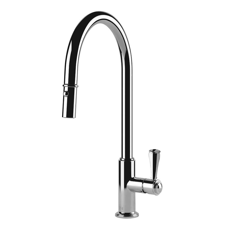 Turner Hastings Ludlow Pull Out Sink Mixer - Chrome (LU107PM-CH) 2