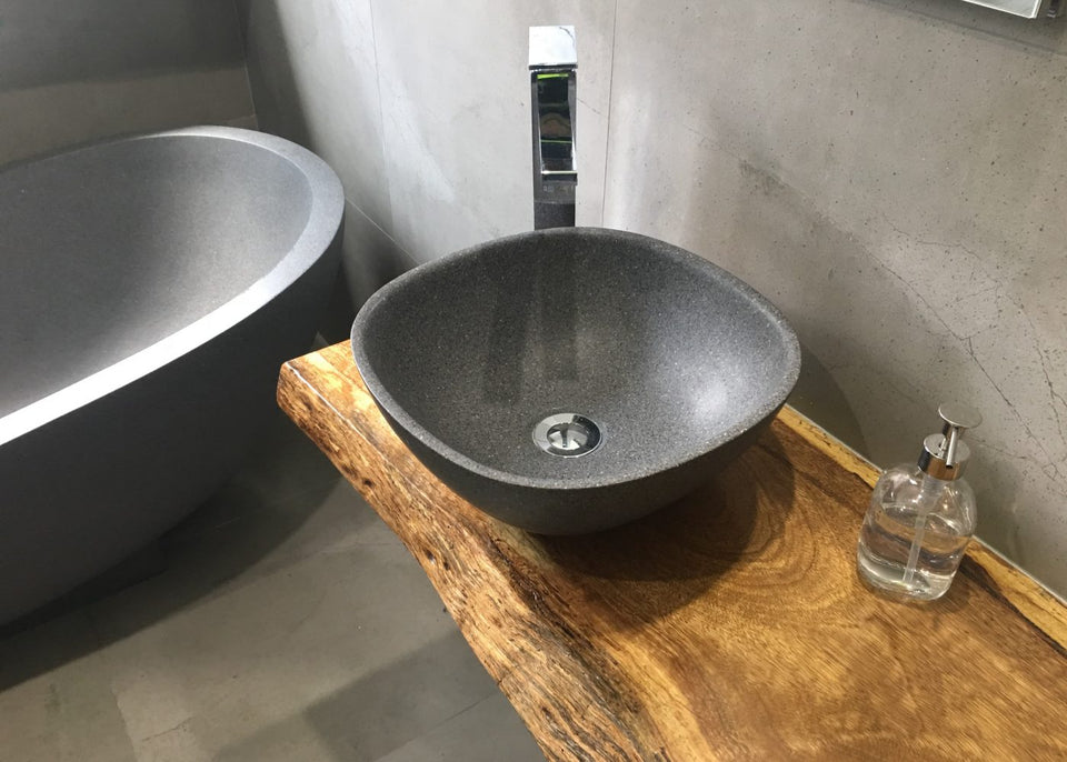 Pietra Bianca Marcello Above Counter Basin
