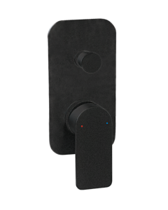 Jamie J - Cosmopolitan Wall Diverter Mixer MATTE BLACK