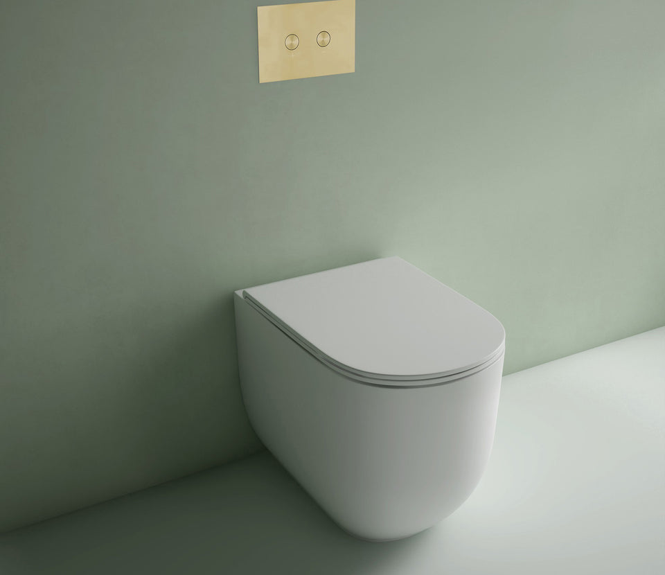 Studio Bagno Milady Rimless Wall Faced Pan (MIL002)