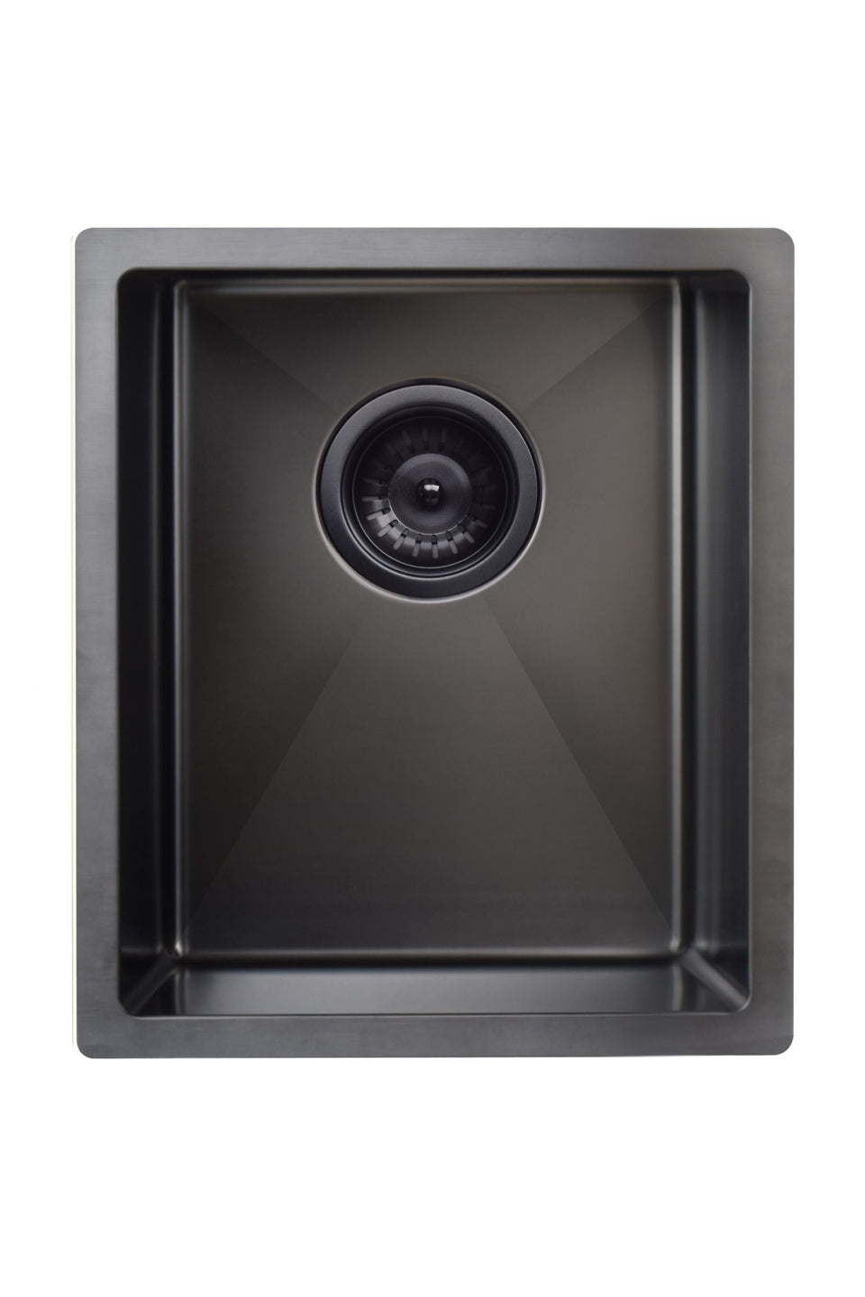 Kitchen Sink - Single Bowl 380 x 440 - Gunmetal Black