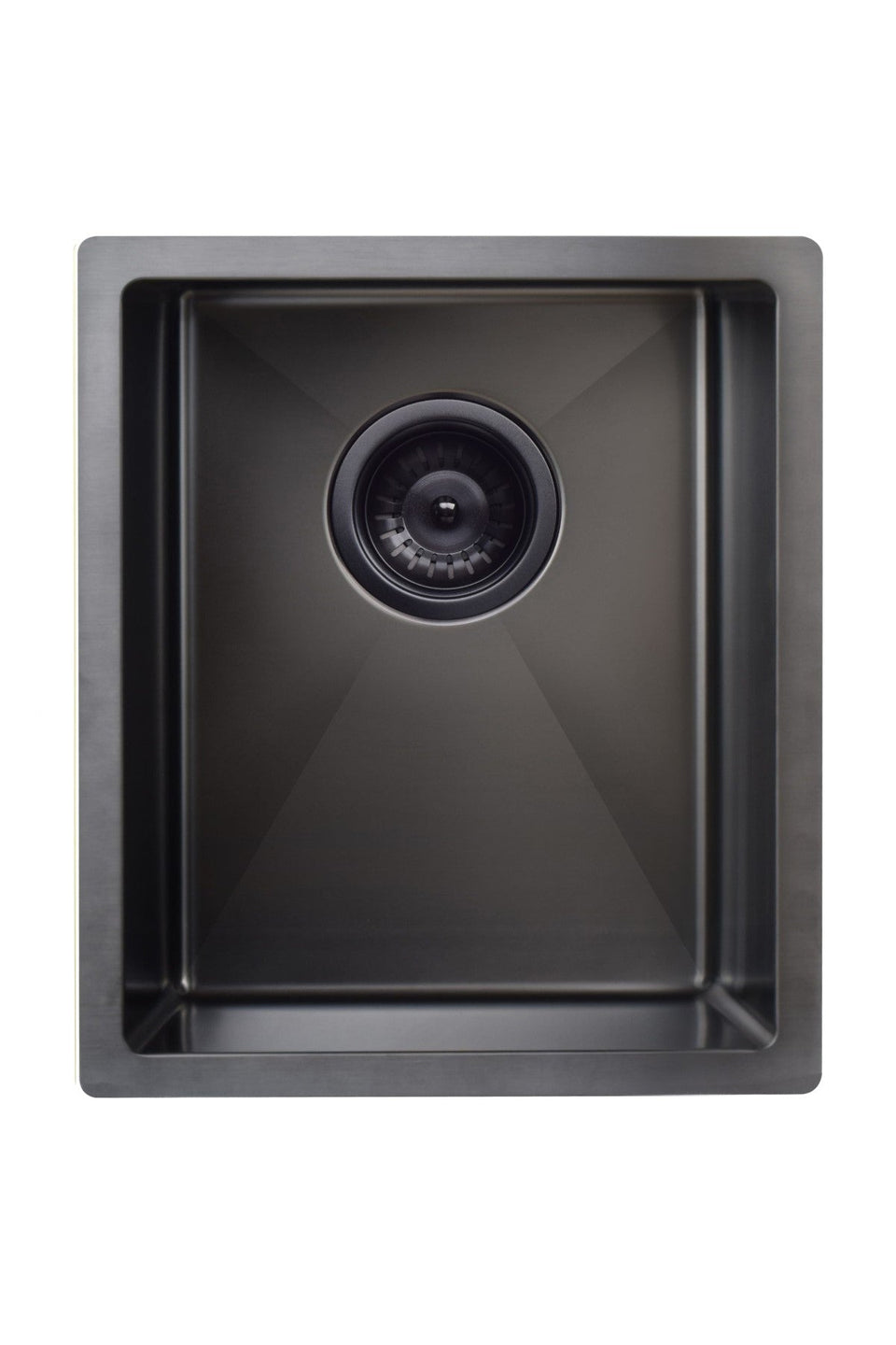 Meir Kitchen Sink - Single Bowl - Gunmetal Black / 380x440mm (MKSP-S380440-GM)