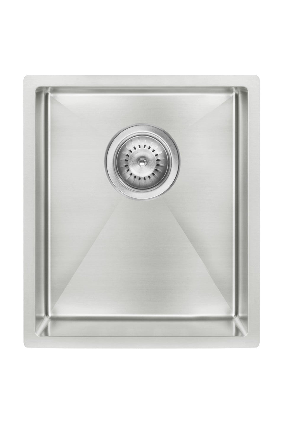 Meir Kitchen Sink - Single Bowl - Brushed Nickel / 380x440mm (MKSP-S380440-NK)