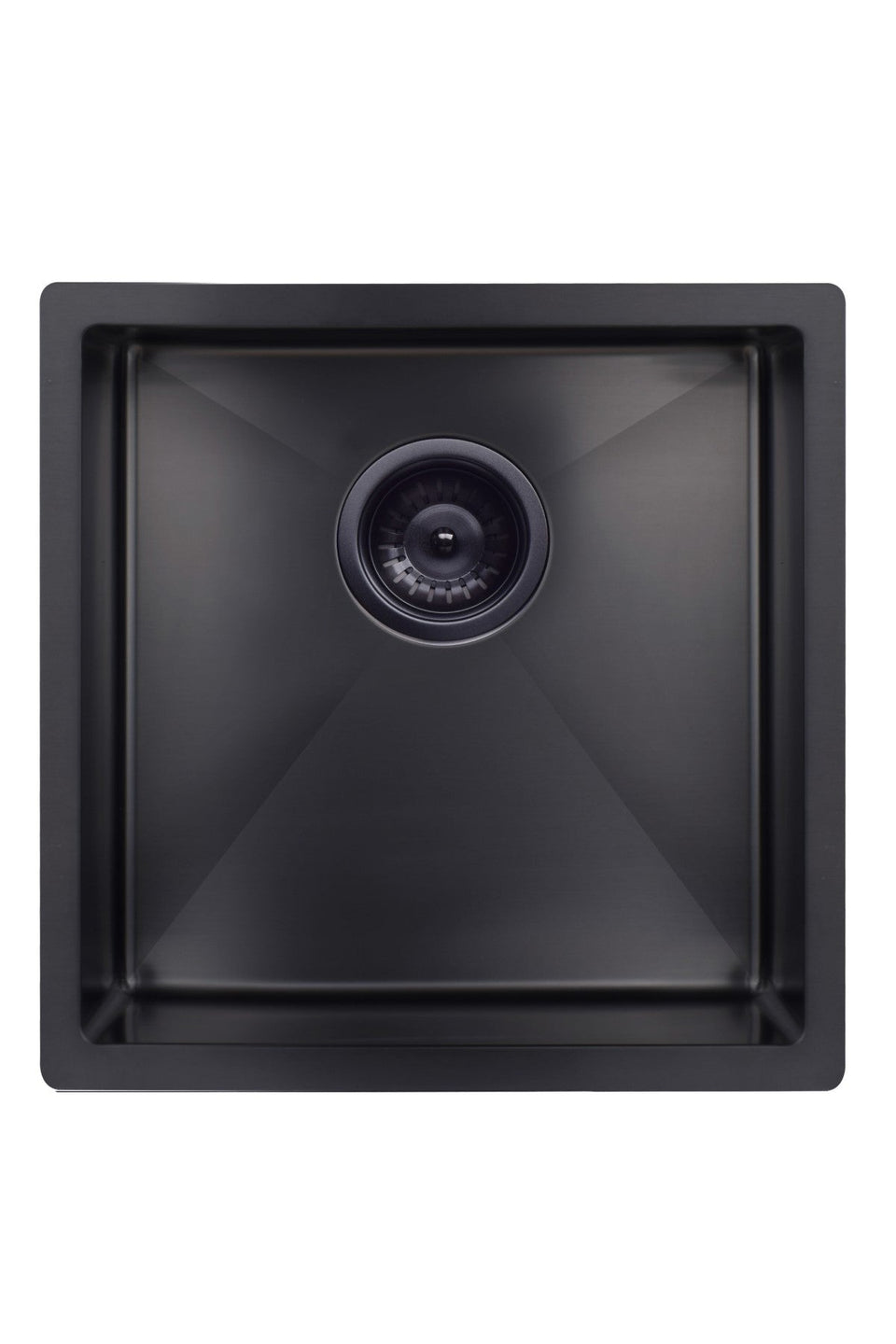 Meir Kitchen Sink - Single Bowl - Gunmetal Black / 450x450mm (MKSP-S450450-GM)