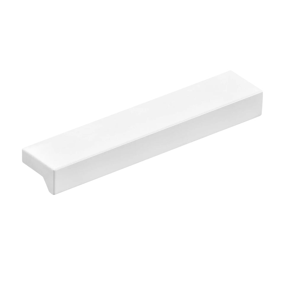 Momo Angle Pull Handle Matte White