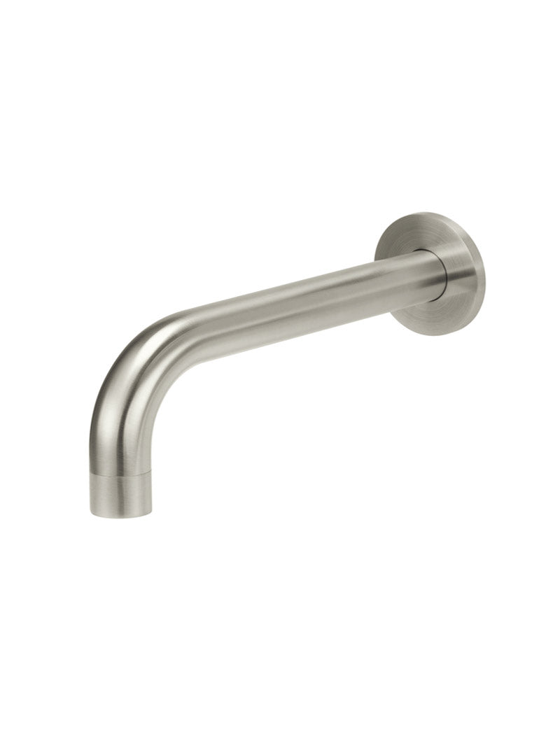 Meir Round Curved Spout 130mm - PVD Brushed Nickel (MS05-130-PVDBN)