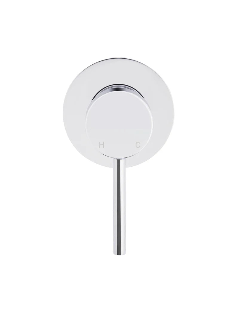 Meir Round Wall Mixer - Chrome - Polished Chrome