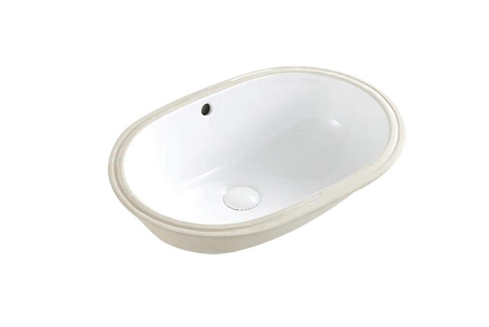 Turner Hastings Narva 57x 39 Undercounter Pill Basin - Gloss White (NA571UPB-GW)