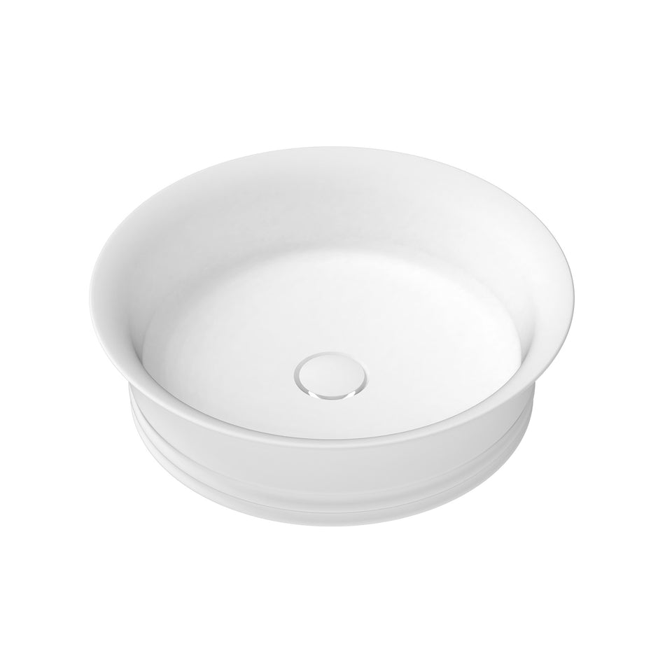 ADP Neptune 440 x 440 Above Counter Basin White