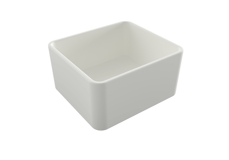 Turner Hastings Novi 51 x 46 Fine Fireclay Farmhouse Butler Sink - Matte White (NO513FS-MW)