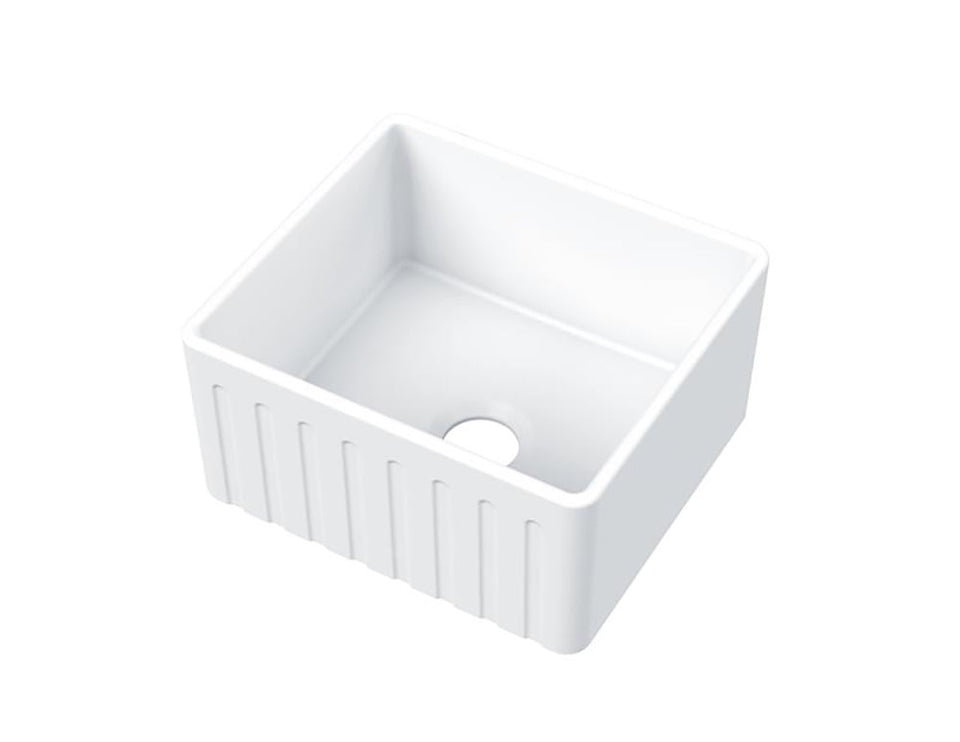 Turner Hastings Novi 51 x 46 Fine Fireclay Farmhouse Butler Sink