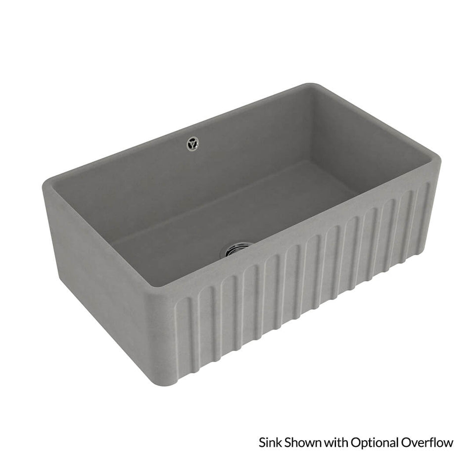 Turner Hastings Novi 75 x 46 Fine Fireclay Farmhouse Butler Sink