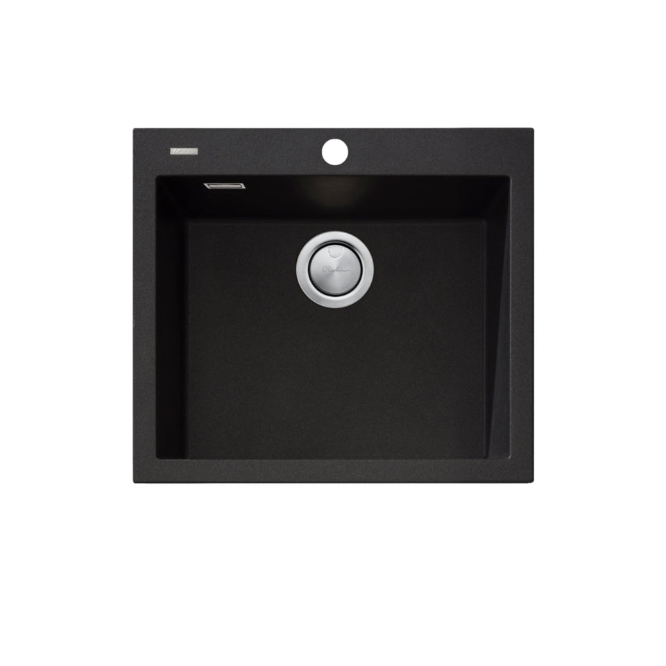 Oliveri Santorini Large Bowl Topmount Sink with Overflow