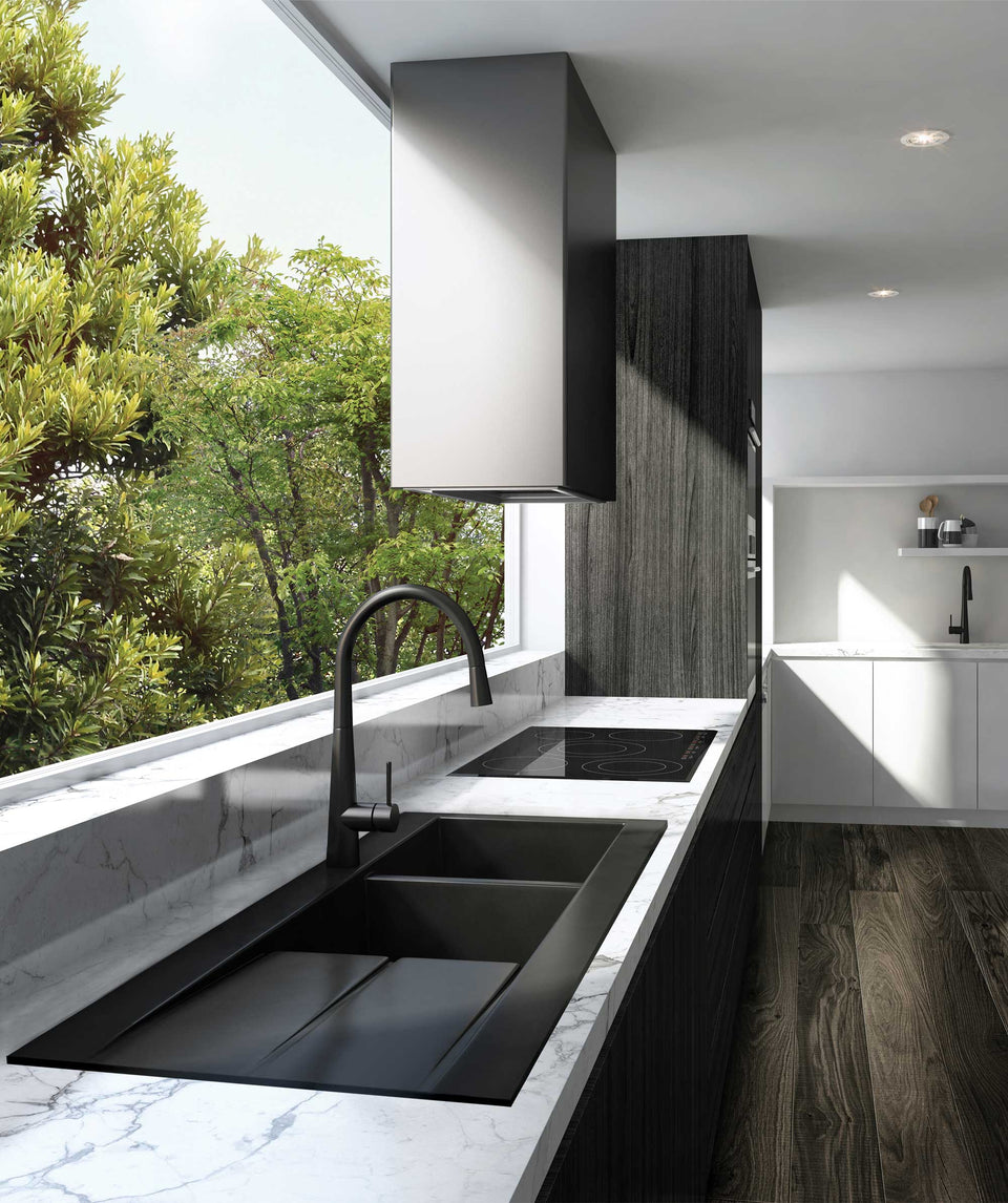 191061 | Oros 1162 Arqstone sink – Black