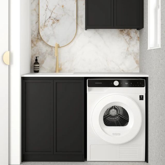 Otti Hampshire 1305mm Laundry Set A - Black