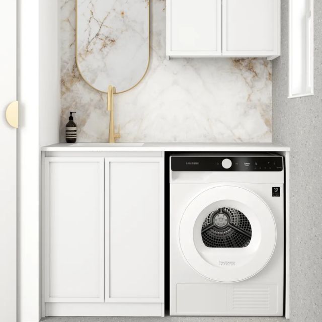 Otti Hampshire 1305mm Laundry Set A - White