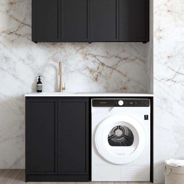 Otti Hampshire 1305mm Laundry Set B - Black