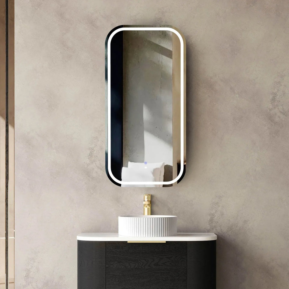 Otti Newport LED Shaving Cabinet Premium Edition - Black