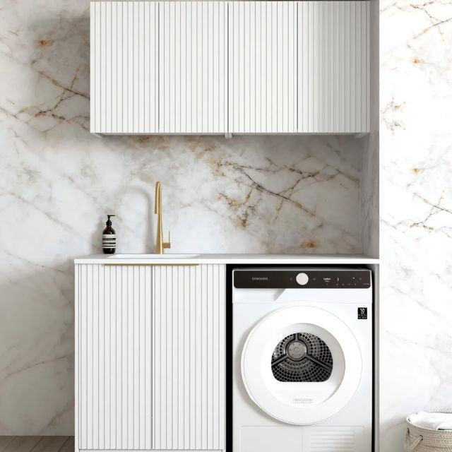 Otti Noosa 1305mm Laundry Set B - White