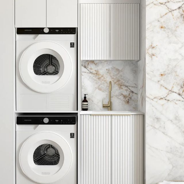 Otti Noosa 1305mm Laundry Set C - White