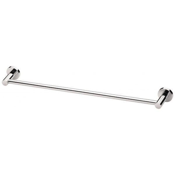 Phoenix Tapware Radii Single Towel Rail Round Plate