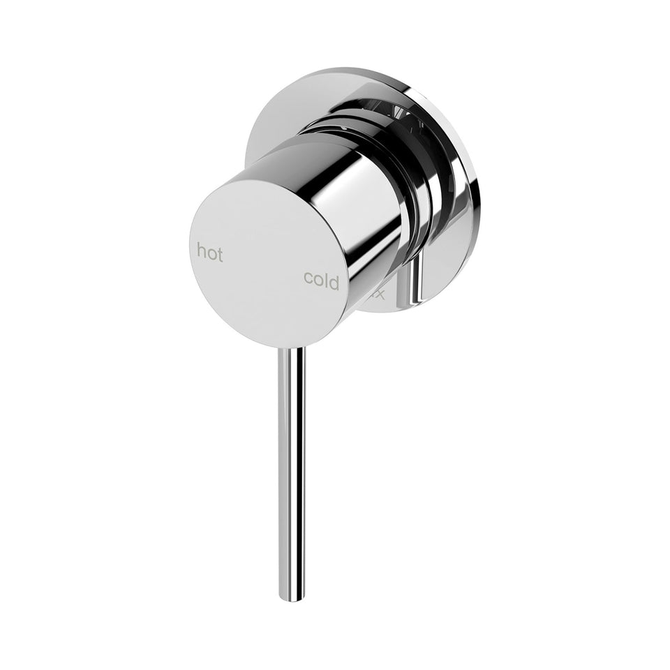 Phoenix Vivid Slimline SwitchMix Shower / Wall Mixer 60mm Backplate (Complete Kit) - Chrome (VS2801-00-1-KIT)