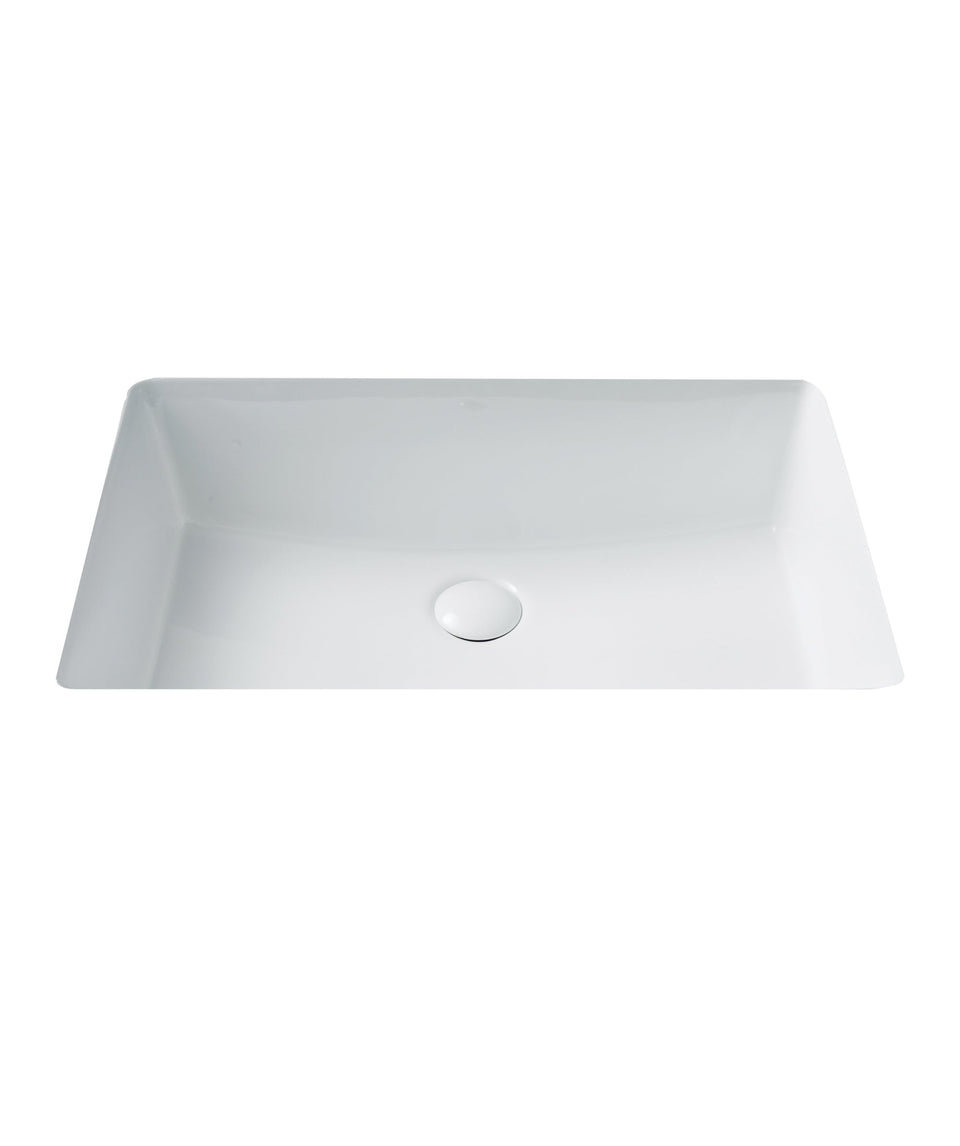 191470 | Plati 204 ceramic basin – White Gloss