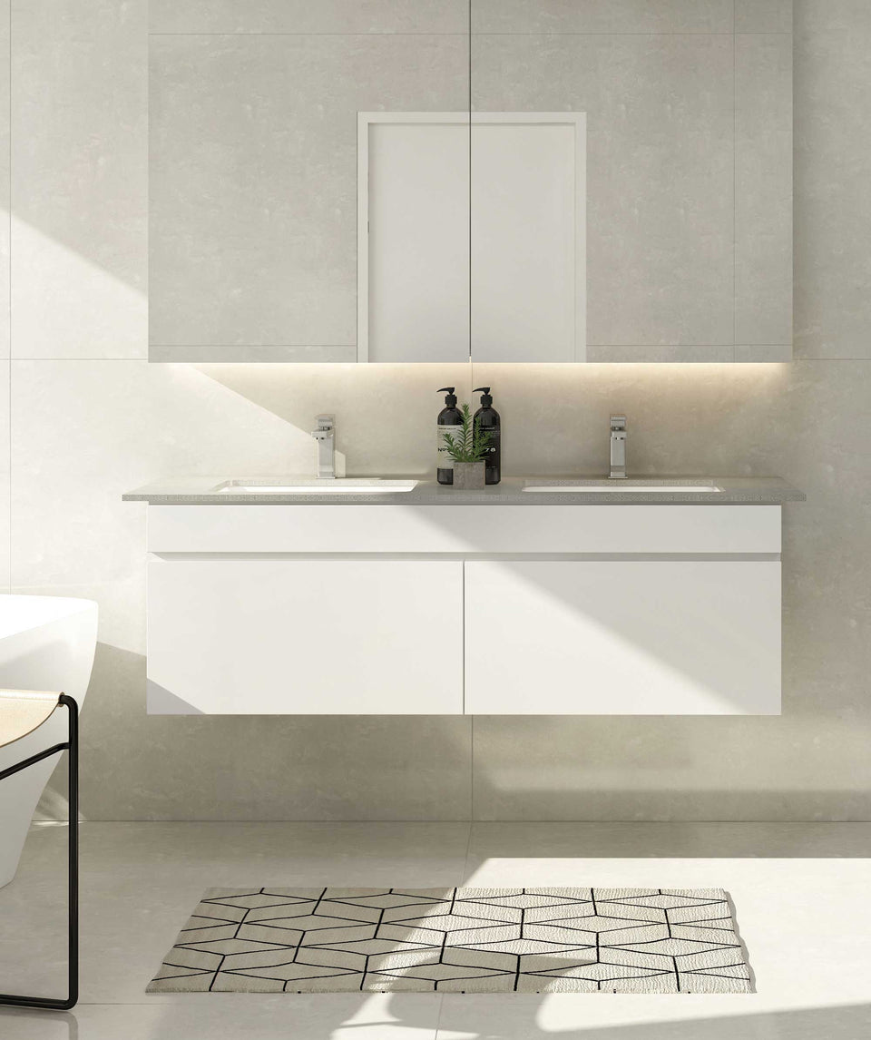 191470 | Plati 204 ceramic basin – White Gloss