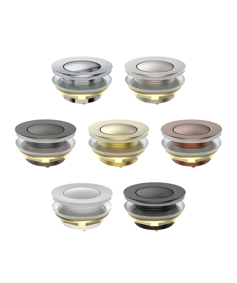 192025 | Pop-out Bath Waste – for baths with integrated overflow – colour options