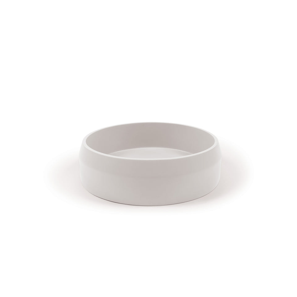 Nood Co Prism Circle Basin - Surface Mount (Ivory)