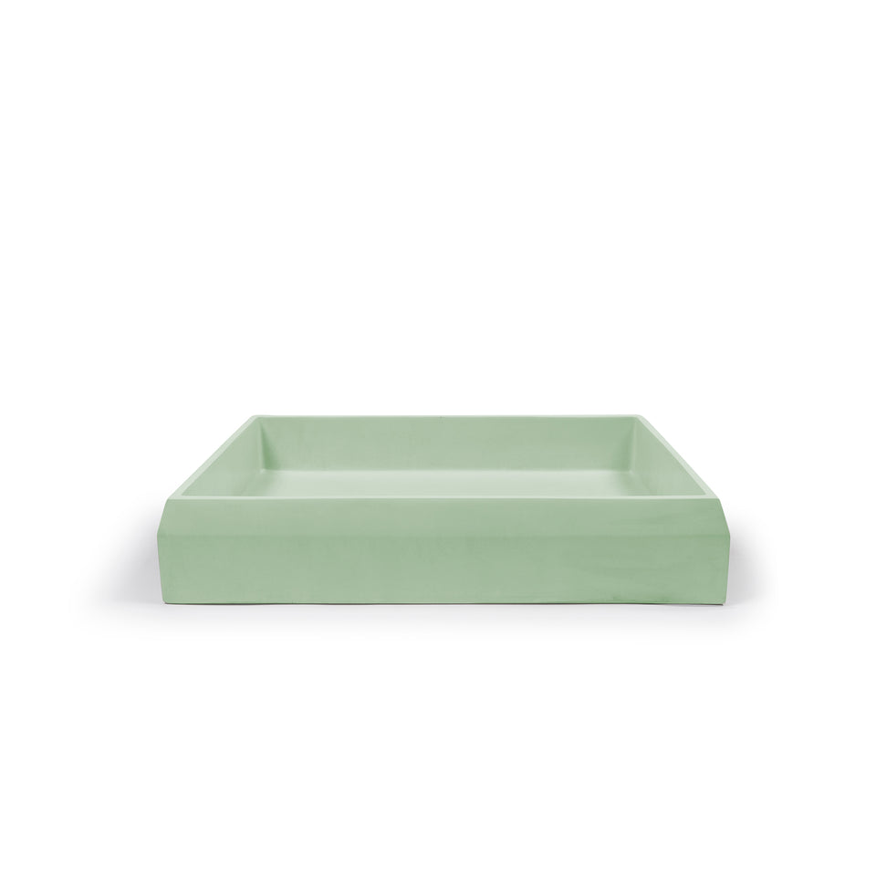 Nood Co Prism Rectangle Basin - Surface Mount (Mint)