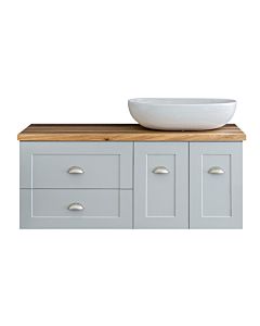 Marquis - Provincial10 1200mm Wall Mounted Vanity with Timber Top &amp; Off Centre Basin