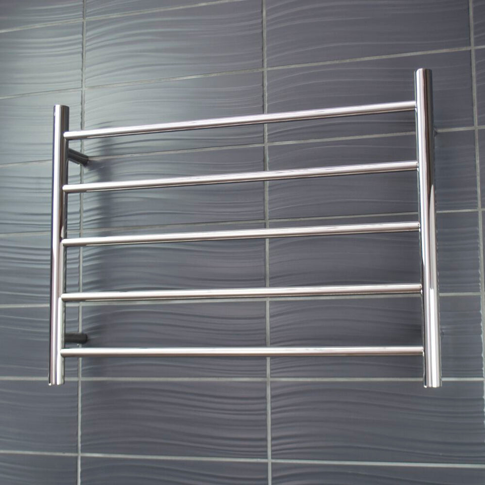 Radiant Low Voltage Heated Round Ladder 750 x 550 mm Mirror Polished (12V-RTR03) 2