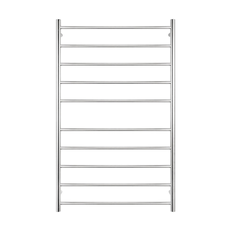 Radiant Heated Round Ladder - Mirror Polished / 750x1200mm / Bottom Right (RTR04RIGHT)