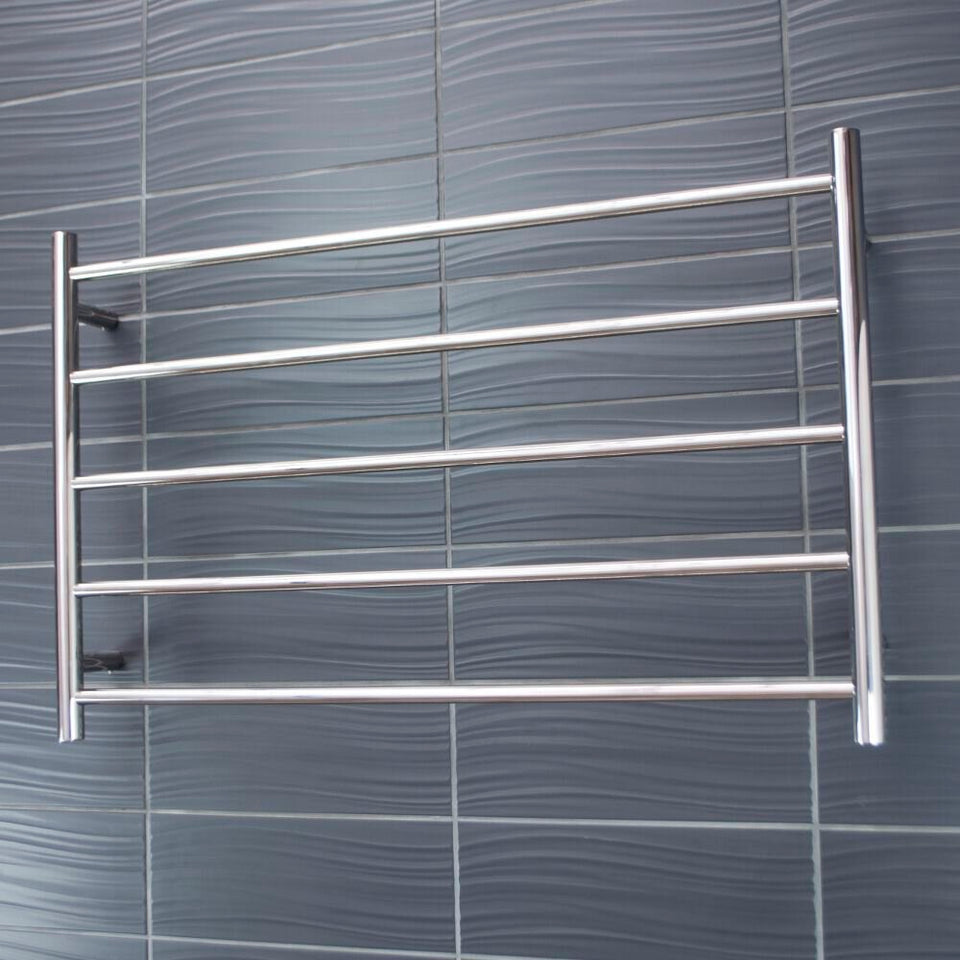 Radiant - Heated Towel Ladder - 950mm x 600mm - Mirror Polished