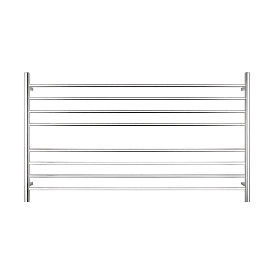 Radiant Heated Round Ladder - Mirror Polished / 1300x750mm / Bottom Left (RTR09LEFT)