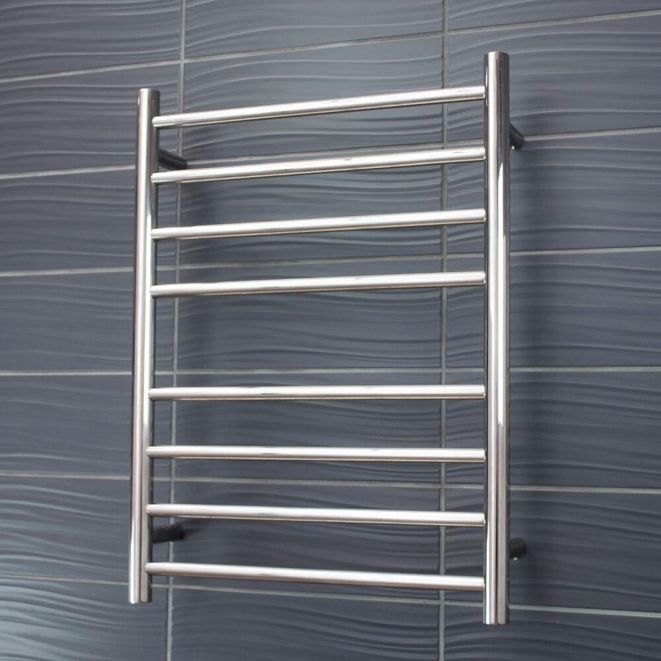 Radiant Heated Round Ladder 530 X 700 mm Mirror Polished (RTR530) 2