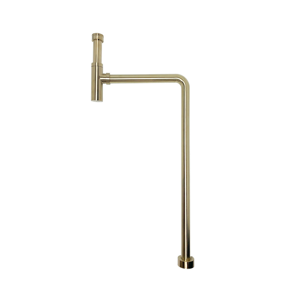 Turner Hastings Deluxe Adjustable Bottle S Trap - Brushed Brass (AU4040BTS-BB2)