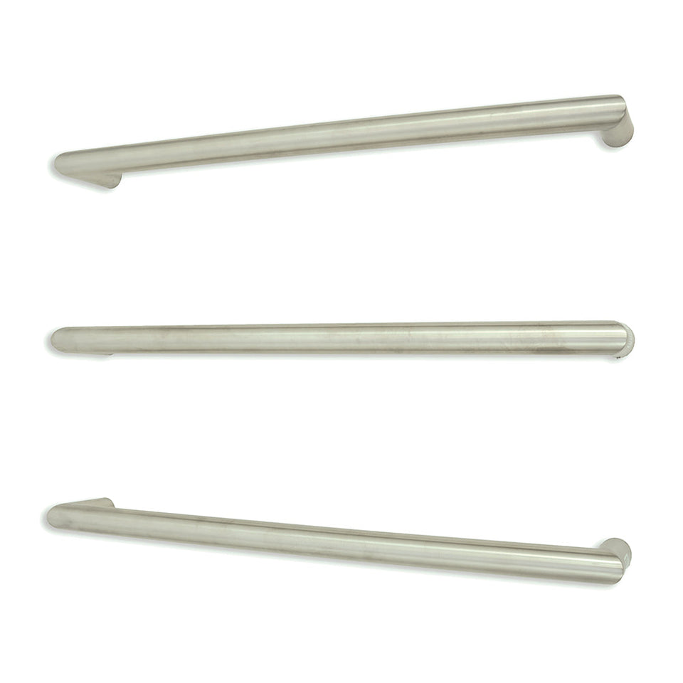 Radiant Heated Low Voltage Single Round Bar - Mirror Polished / 650x32mm (SBRTR-650)
