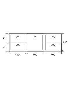 Marquis - Provincial14 1500mm Wall Mounted Vanity with Timber Top &amp; Single Basin
