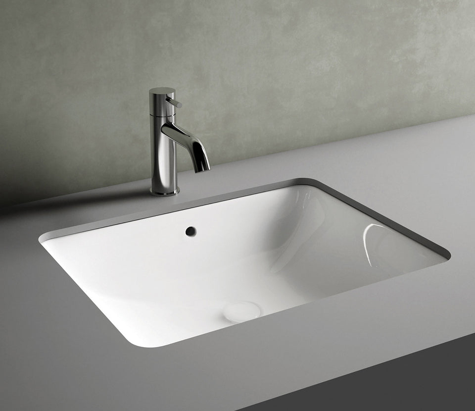 Studio Bagno Sotto Rectangular Matte Black undercounter basin — src:Studio Bagno capture