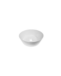 ADP Space ceramic above-counter basin 360mm dia. White