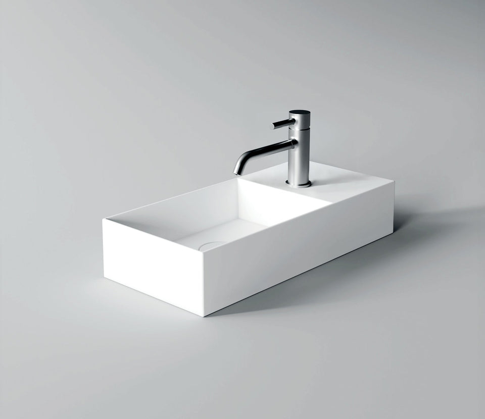 Studio Bagno Spy 55 Bench/Wall Basin NTH - Matte Coffee (SPY55/0/MC)