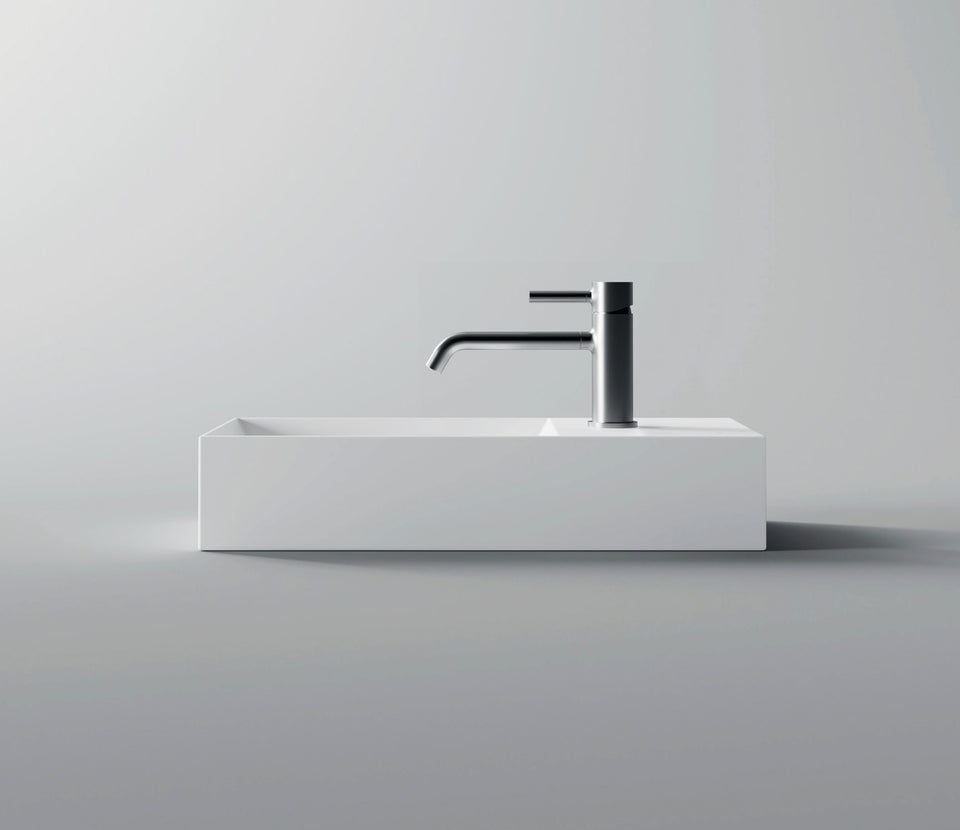 Studio Bagno Spy 55 Bench/Wall Basin NTH - Matte Indigo — src:Studio Bagno capture