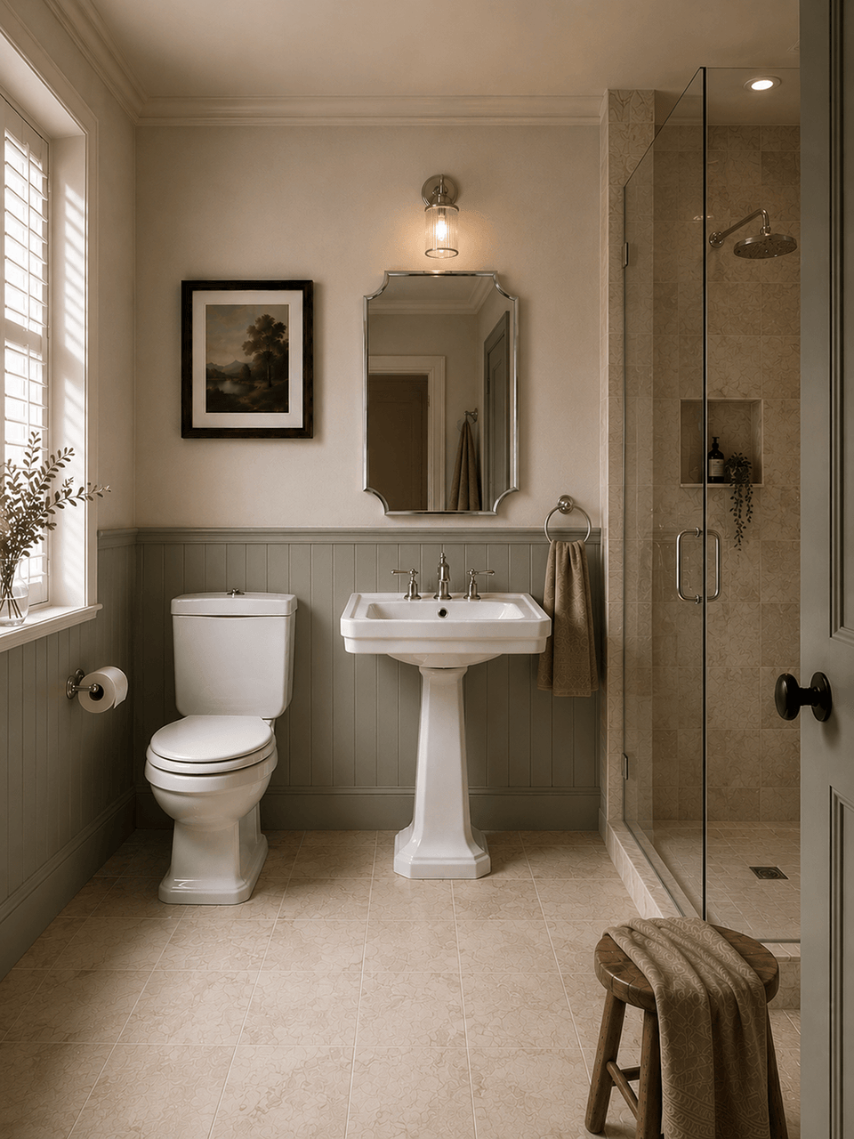 Turner Hastings Stafford 58 x 45 Pedestal Basin