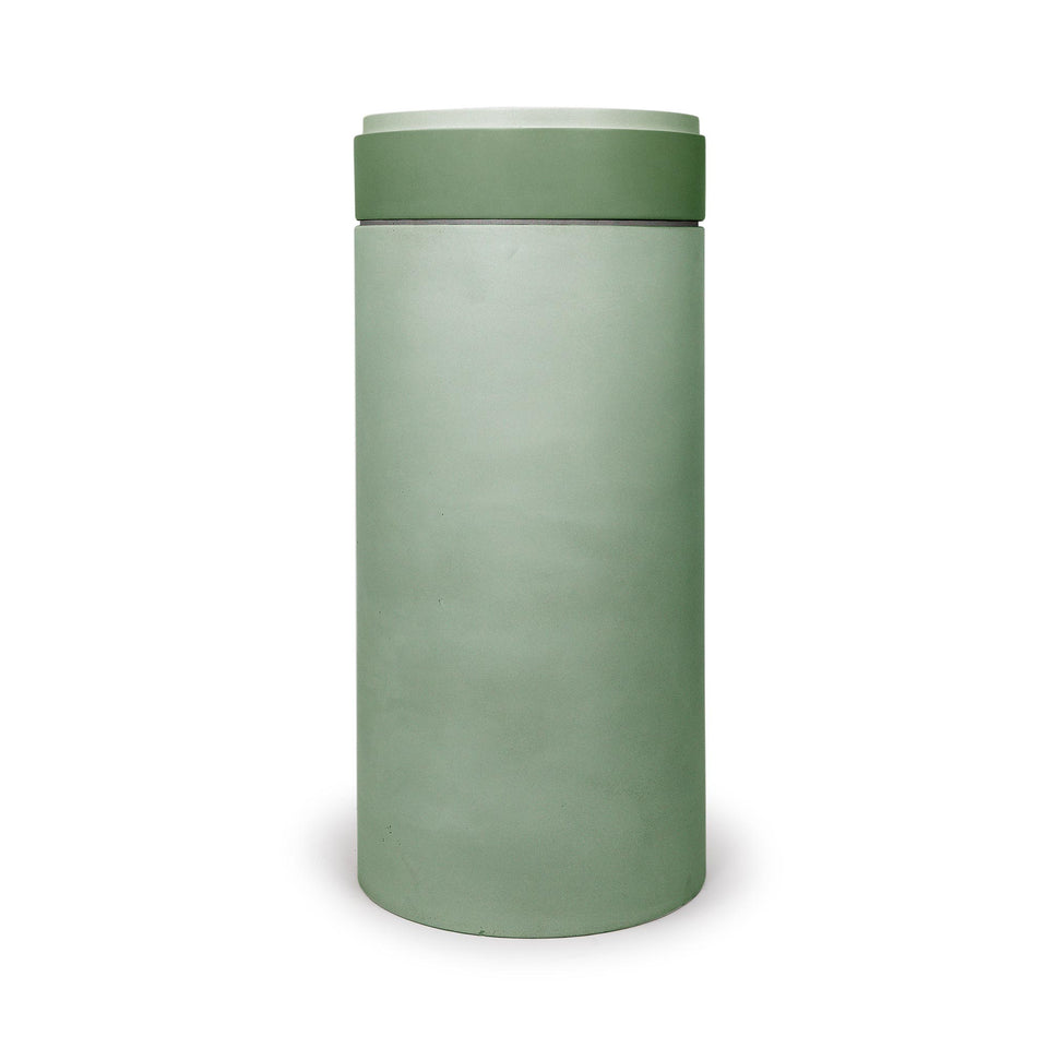 Nood Co Cylinder with Tray - Stepp Circle Basin  (Mint,Copan Blue)