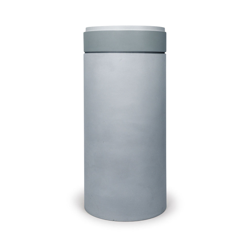 Nood Co Cylinder with Tray - Stepp Circle Basin  (Powder Blue,Blush Pink)