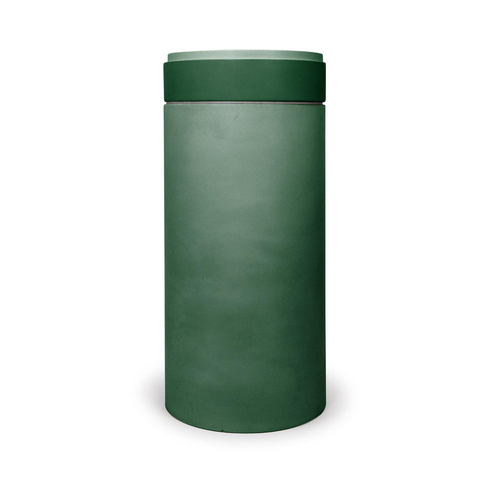 Nood Co Cylinder with Tray - Stepp Circle Basin  (Teal,Charcoal)